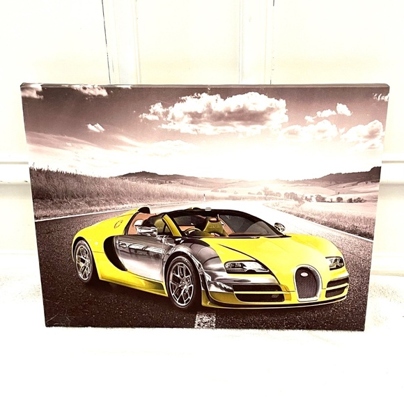 Luxury Car Pulled Canvas Wall Hangings (4) - Picture 3 of 6